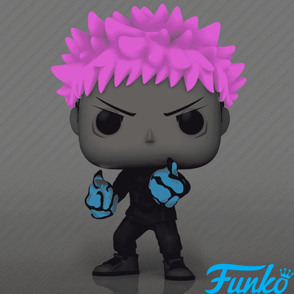 Funko POP #1376 Jujutsu Kaisen Yuji Itadori with Divergent Fists Glow Exclusive Figure